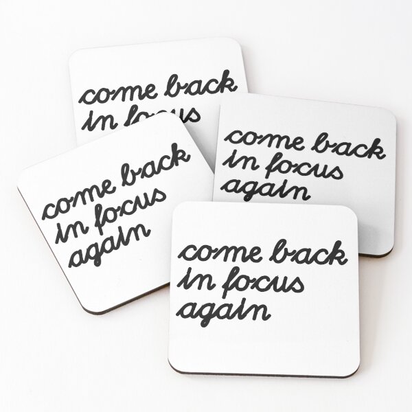 Item preview, Come Back in Focus Again – Radiohead Lyric designed and sold by shufflik.