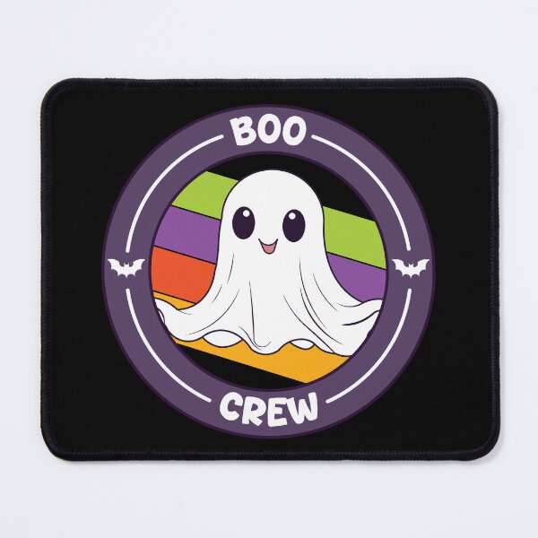 Item preview, Boo Crew Cute Ghost Retro Halloween Design designed and sold by Hallowed Artistry.