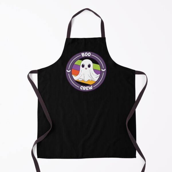 Item preview, Boo Crew Cute Ghost Retro Halloween Design designed and sold by Hallowed Artistry.