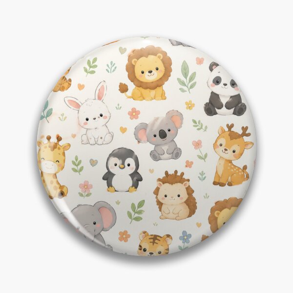 Item preview, Cute Woodland Animals Pattern designed and sold by 0606PM.