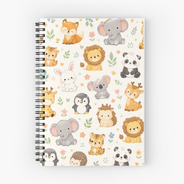 Item preview, Cute Woodland Animals Pattern designed and sold by 0606PM.
