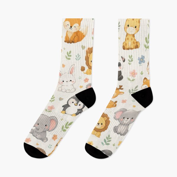 Item preview, Cute Woodland Animals Pattern designed and sold by 0606PM.