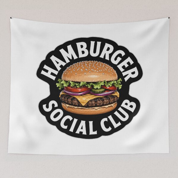 Item preview, Hamburger Social Club designed and sold by Owcomm.