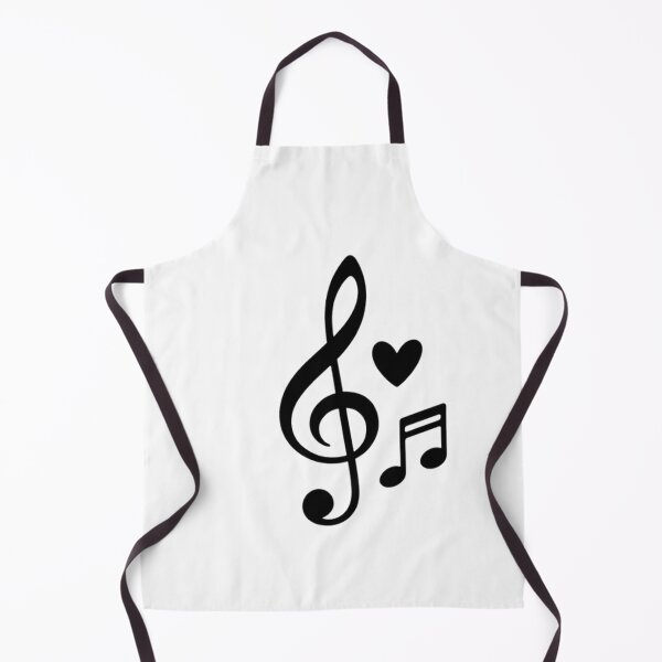 Item preview, Minimal Treble Clef with Heart – Elegant Music Lover Design designed and sold by Joyfulfabric.