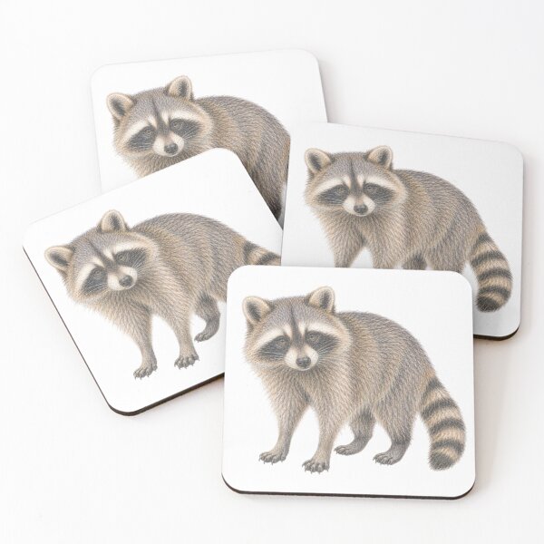 Item preview, Raccoon Drawing designed and sold by JOANNASKAH.