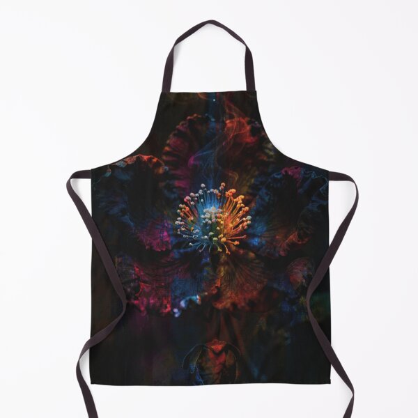 Artikelvorschau, Chromatic Stance Rainbow Smoke Dark Floral – Psychedelische Neon-Botanikkunst – Mystische, chromatische Festivalmode – Dunkler Fantasy-Blumenprint entworfen und verkauft von WitchyBotanicaArt.