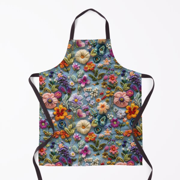 Item preview, Floral Embroidery Phone Case for Mom | Stitched Flower Journal for Students | Vintage Needlework Blanket for Grandma | Botanical Thread Art Tote Bag for Nurse designed and sold by VivaFy.