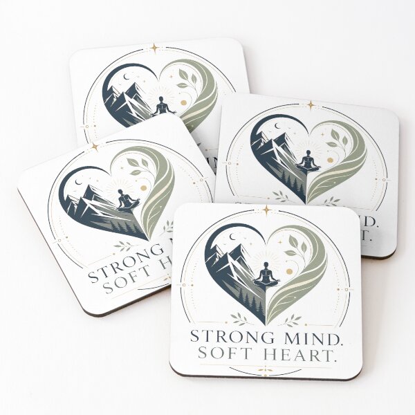 Item preview, Strong Mind. Soft Heart. – Emotional Intelligence Mountain Emblem designed and sold by warlistop.