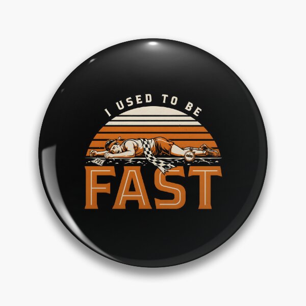 Item preview, I Used to Be Fast Runner Vintage Marathon Humor designed and sold by Redgiant87x.