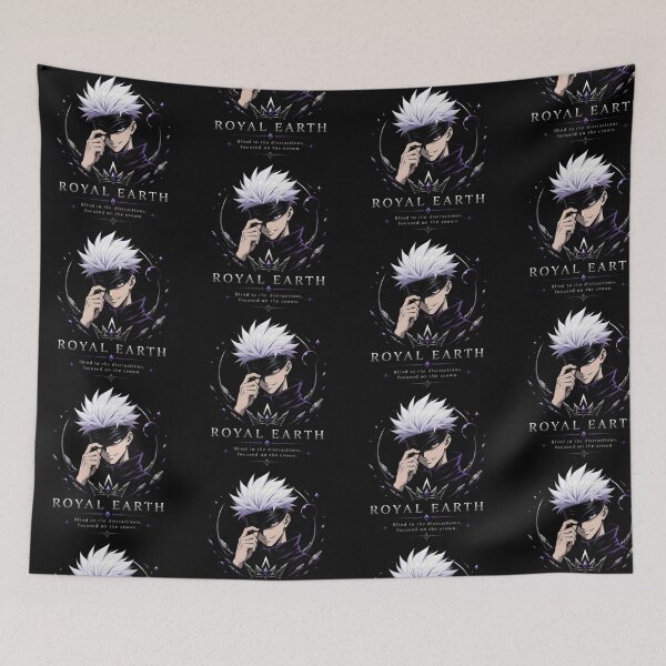 Item preview, Royal Earth Satoru Gojo Anime Emblem designed and sold by RoyalEarthstore.
