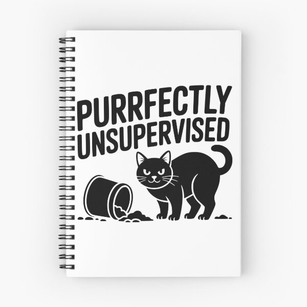 Item preview, Purrfectly Unsupervised designed and sold by theartfulaspie.