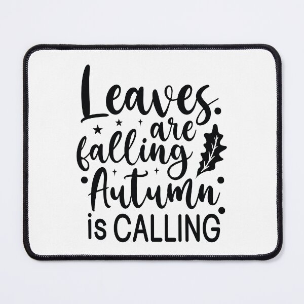 Item preview, Leaves Are Falling Autumn Is Calling - Cute Fall Season Retro Vintage Aesthetic Leaves Gift designed and sold by FuzionRaptor.