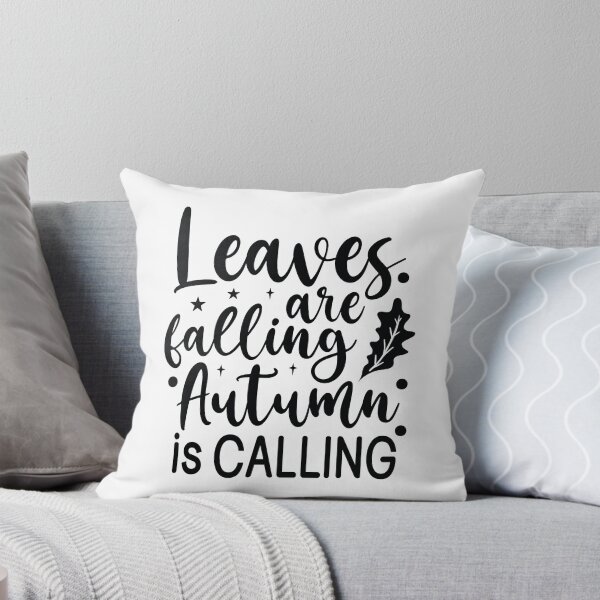 Item preview, Leaves Are Falling Autumn Is Calling - Cute Fall Season Retro Vintage Aesthetic Leaves Gift designed and sold by FuzionRaptor.