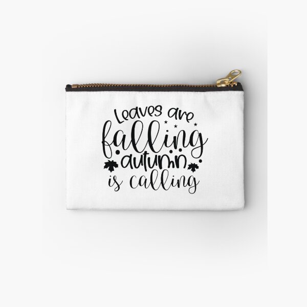Item preview, Leaves Are Falling Autumn Is Calling - Cute Cozy Retro Season Aesthetic Thanksgiving Matching Family Gift Art designed and sold by FuzionRaptor.