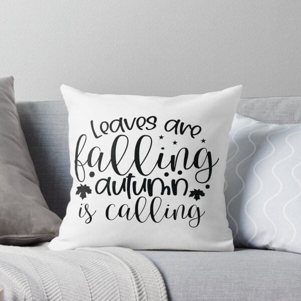 Item preview, Leaves Are Falling Autumn Is Calling - Cute Cozy Retro Season Aesthetic Thanksgiving Matching Family Gift Art designed and sold by FuzionRaptor.
