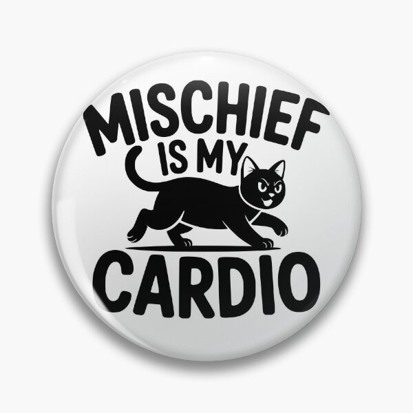 Item preview, Mischief Is My Cardio designed and sold by theartfulaspie.