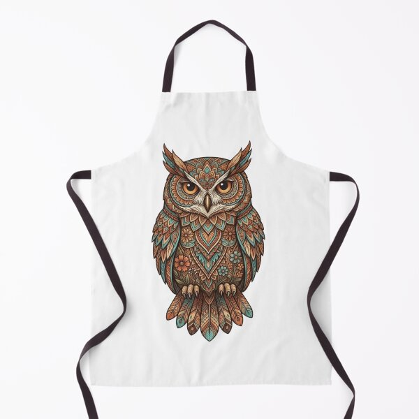 Item preview, Intricate Boho Mandala Owl Illustration designed and sold by ArcadeLens Studio.