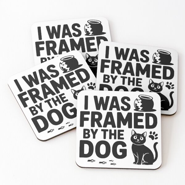Item preview, I Was Framed By The Dog designed and sold by theartfulaspie.