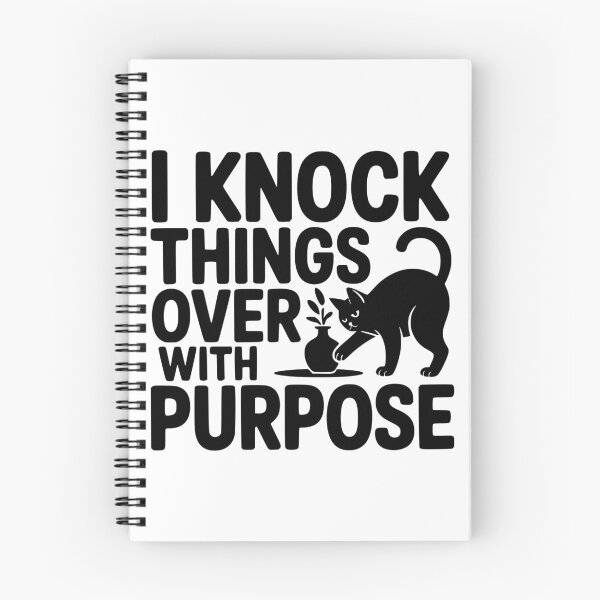 Item preview, I Knock Things Over With Purpose designed and sold by theartfulaspie.