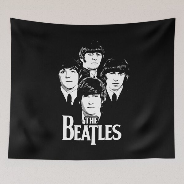 Item preview, The Beatles Abbey Road Retro Vibes designed and sold by gughh.