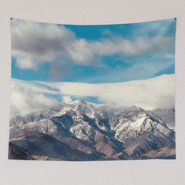 Item preview, Breathtakingly Dramatic Snow-Capped Mountains With Majestic Clouds designed and sold by DEC02.