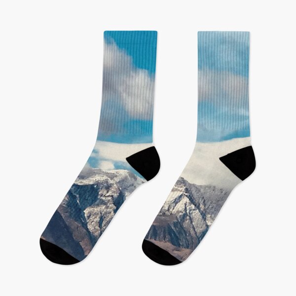 Item preview, Breathtakingly Dramatic Snow-Capped Mountains With Majestic Clouds designed and sold by DEC02.