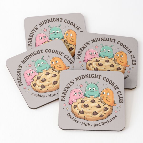 Item preview, Parents Midnight Cookie Club: Funny Tired Parenting Fuel designed and sold by ShadowArtEG.