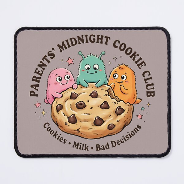 Item preview, Parents Midnight Cookie Club: Funny Tired Parenting Fuel designed and sold by ShadowArtEG.