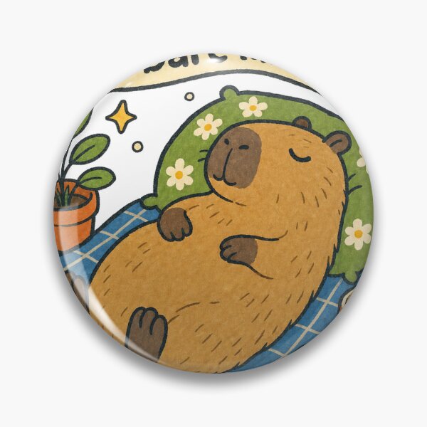 Item preview, Capybara Doing the Bare Minimum designed and sold by VisualArtsOasis.