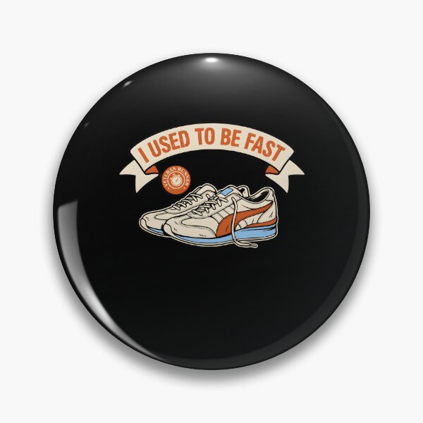 Item preview, I Used to Be Fast Runner Funny Vintage Running for Marathon Fans designed and sold by Redgiant87x.