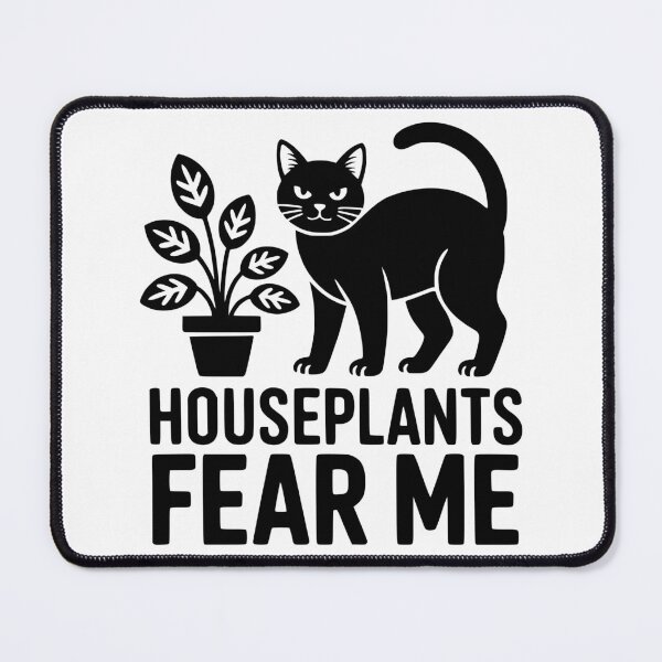 Item preview, Houseplants Fear Me designed and sold by theartfulaspie.