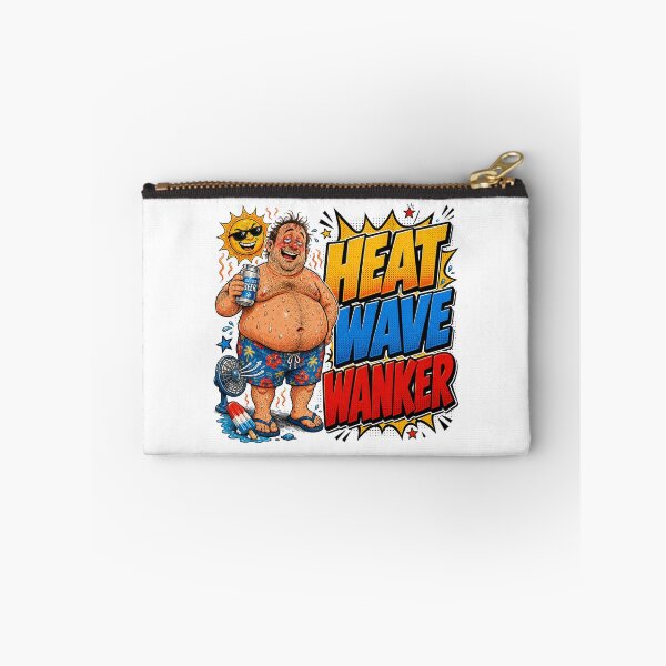 Item preview, Heat Wave Wanker Funny Summer Dad Beer Design designed and sold by UrbanKangaroo.