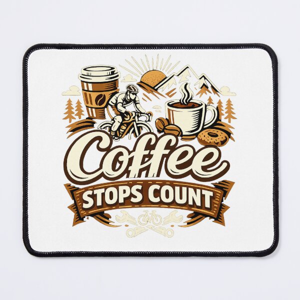 Item preview, Coffee Stops Count  designed and sold by DPBTees70.
