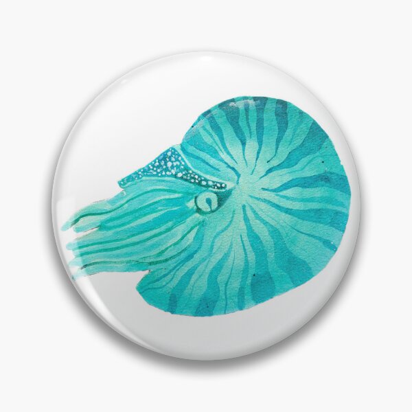 Item preview, Watercolor Nautilus  designed and sold by crystallinesoup.