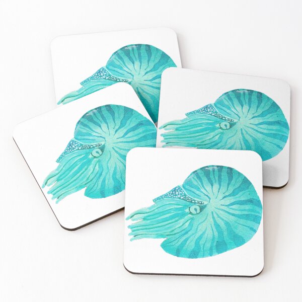 Item preview, Watercolor Nautilus  designed and sold by crystallinesoup.