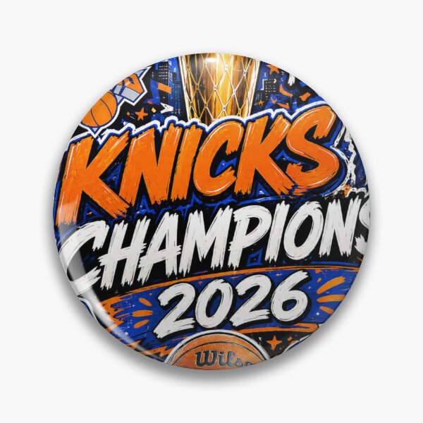 Item preview, New york knicks champions 2026 sticker | nba basketball fan art designed and sold by MaaroufDesign.