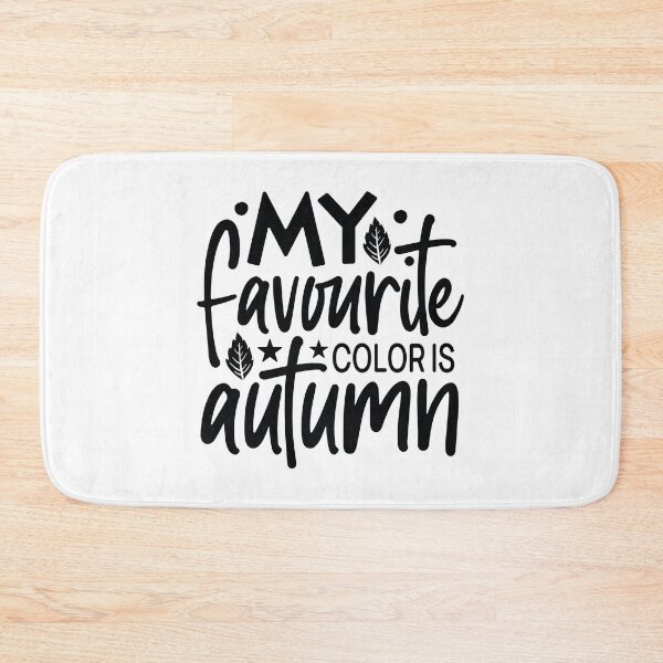 Item preview, My Favourite Color Is Autumn - Cute Fall Season Retro Vintage Aesthetic Leaves Pumpkin Spice Gift designed and sold by FuzionRaptor.