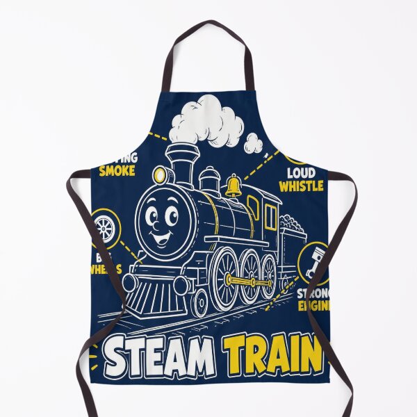 Item preview, Steam Train Blueprint Shirt | Cute Kids Steam Locomotive Blueprint Tee designed and sold by SunnyDesign82.