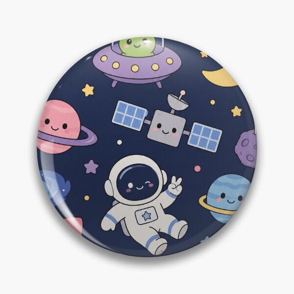 Item preview, Cute Astronaut Pattern designed and sold by Soft Berry Studio.