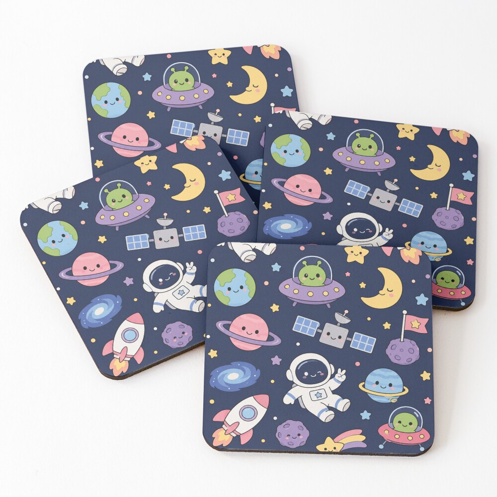 Item preview, Coasters (Set of 4) designed and sold by SoftBerryStudio.