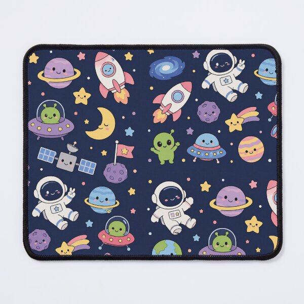 Item preview, Cute Astronaut Pattern designed and sold by Soft Berry Studio.
