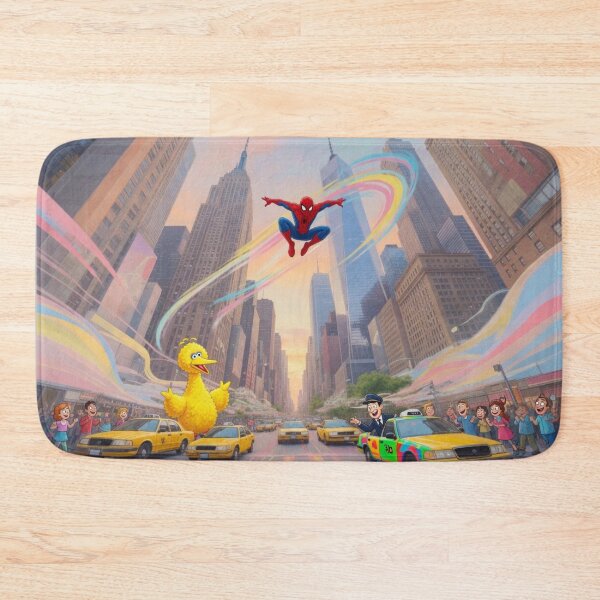 Item preview, Superhero Cityscape designed and sold by Tanya Zevallos.