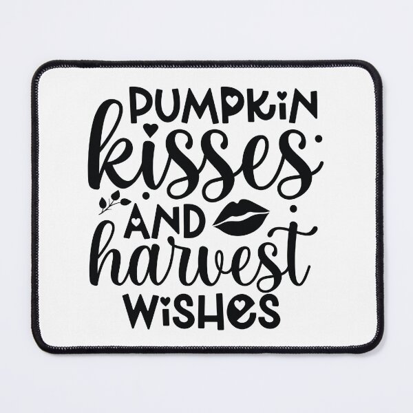 Item preview, Pumpkin Kisses and Harvest Wishes - Cute Fall Season Retro Vintage Aesthetic Pumpkin Patch Gift designed and sold by FuzionRaptor.