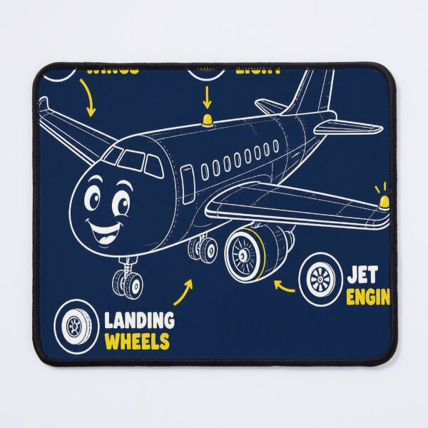 Item preview, Airplane Blueprint Shirt | Cute Kids Airplane Blueprint Tee designed and sold by SunnyDesign82.