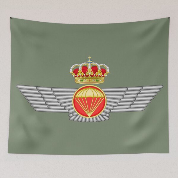 Item preview, Spanish Parachute Wings designed and sold by wordwidesymbols.