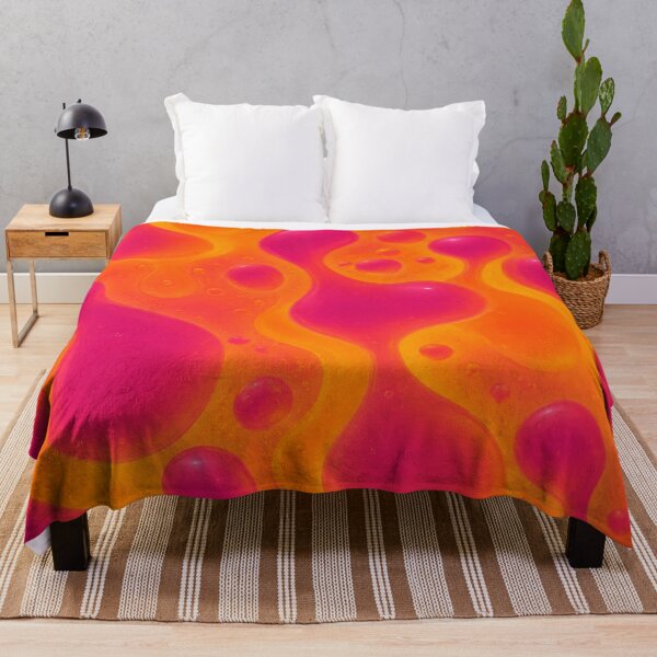 Item preview, Neon Pink and Orange Liquid Lava Flow designed and sold by Owcomm.