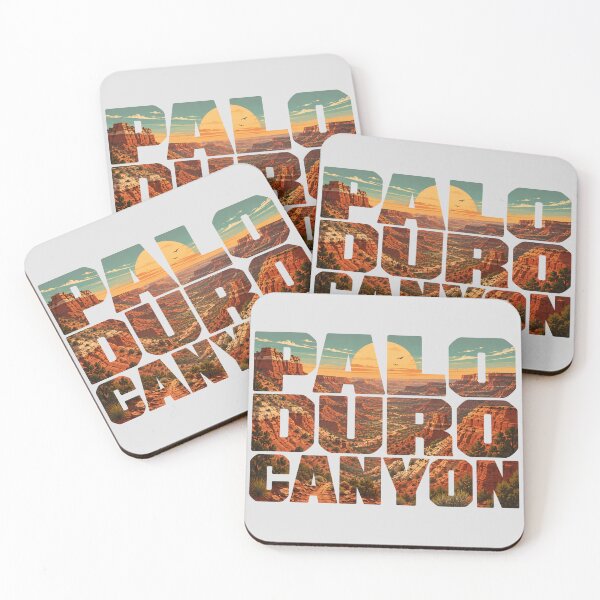Item preview, Palo Duro Canyon Typography | Texas Travel Art designed and sold by SimplyJasper.
