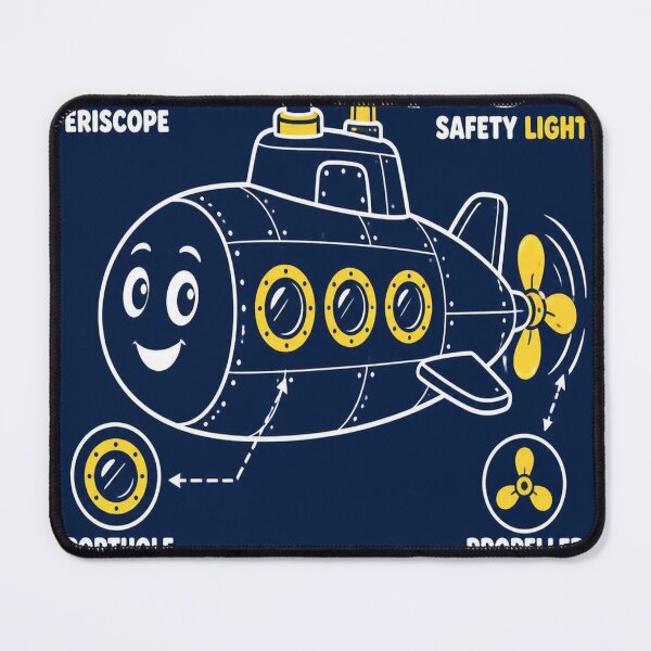 Item preview, Submarine Blueprint Shirt | Cute Kids Submarine Blueprint Tee designed and sold by SunnyDesign82.