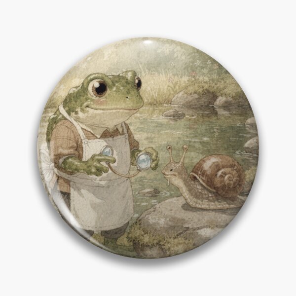 Item preview, Frog Snail Veterinarian on a House Call designed and sold by PictorialWhimsy.