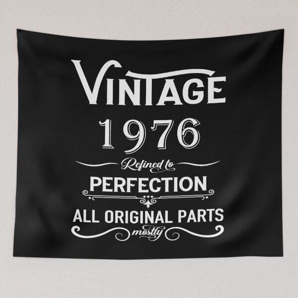Item preview, Born in 1976 Vintage Funny 50th Birthday Gift designed and sold by Alexaltay.